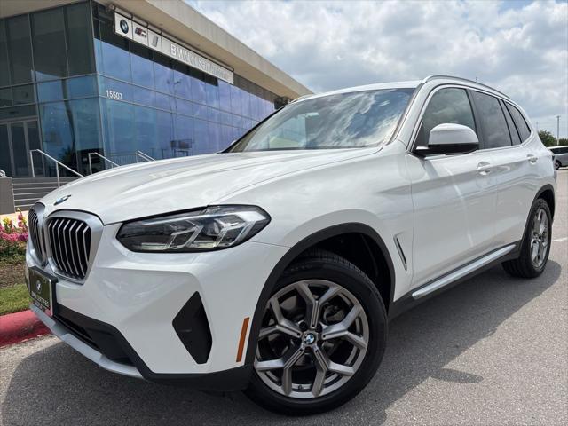used 2022 BMW X3 car, priced at $33,762