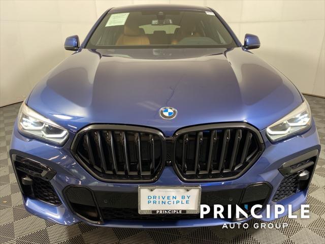 used 2022 BMW X6 car, priced at $58,262