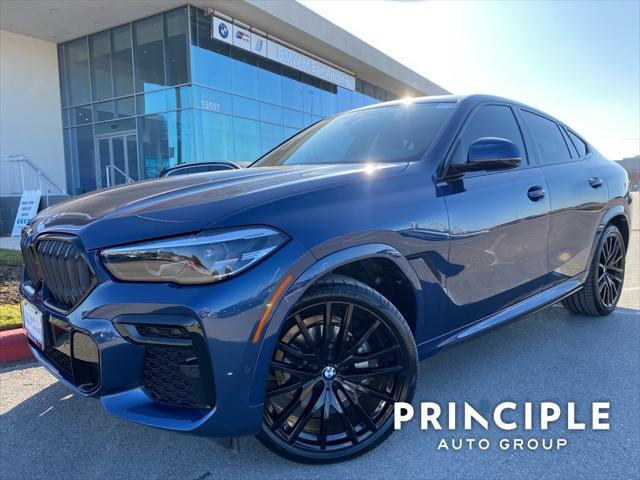 used 2022 BMW X6 car, priced at $58,262