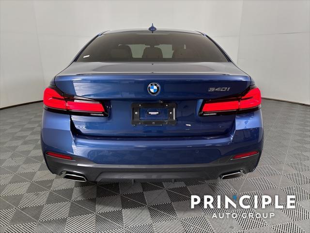 used 2022 BMW 540 car, priced at $47,962