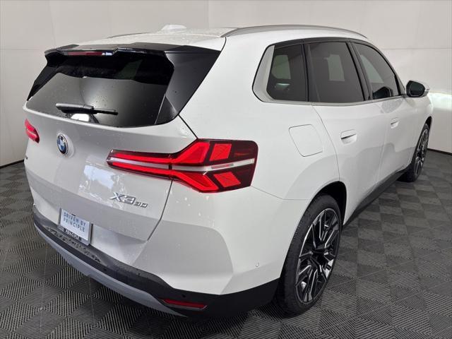 new 2025 BMW X3 car, priced at $55,125