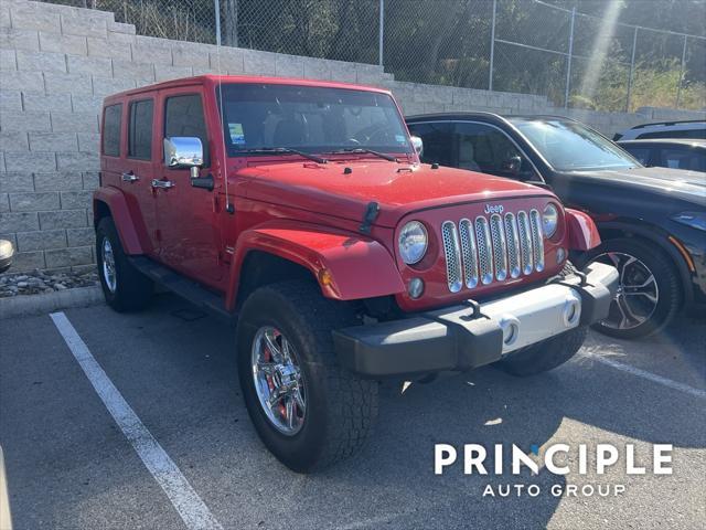 used 2014 Jeep Wrangler Unlimited car, priced at $19,462