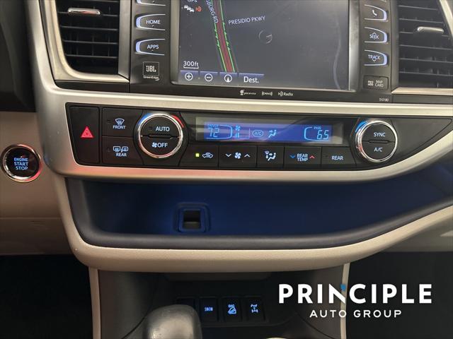 used 2018 Toyota Highlander car, priced at $25,262