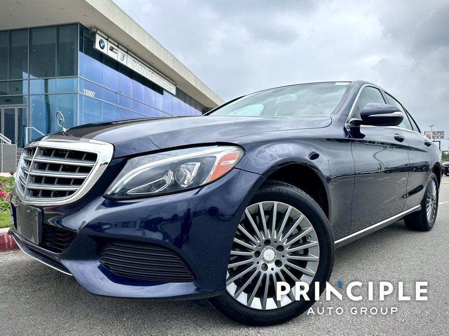 used 2015 Mercedes-Benz C-Class car, priced at $14,250
