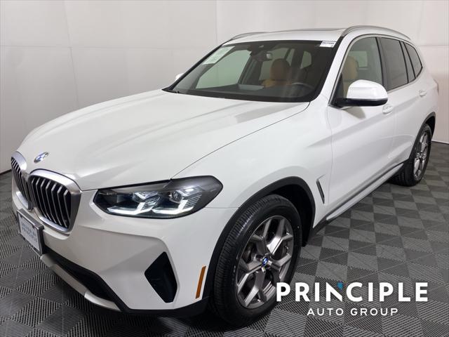 used 2022 BMW X3 car, priced at $35,262