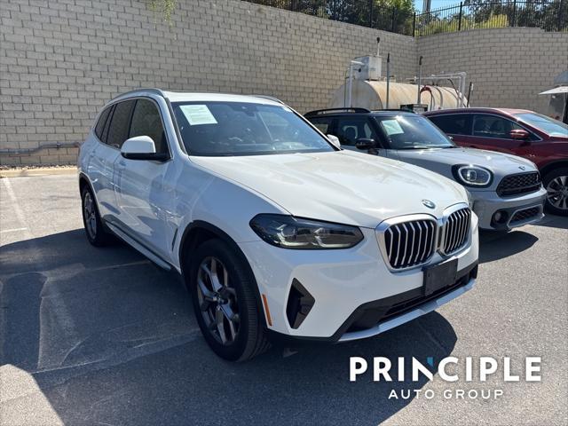 used 2022 BMW X3 car, priced at $36,962