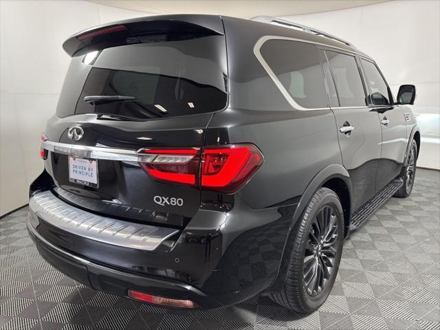 used 2022 INFINITI QX80 car, priced at $47,262