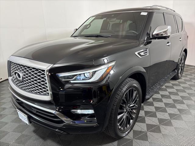 used 2022 INFINITI QX80 car, priced at $47,262