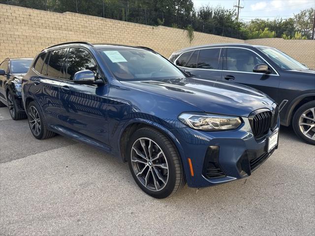 used 2022 BMW X3 car, priced at $32,562