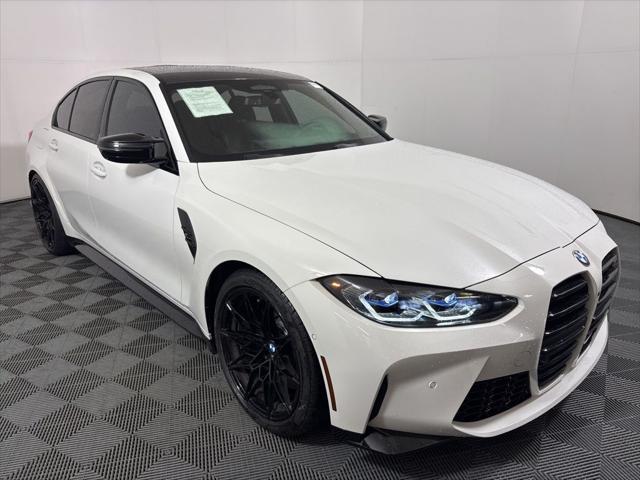 used 2024 BMW M3 car, priced at $89,962