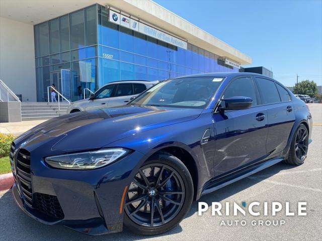 used 2022 BMW M3 car, priced at $65,562