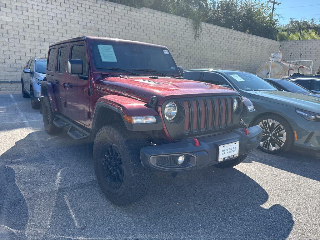 used 2021 Jeep Wrangler Unlimited car, priced at $38,962