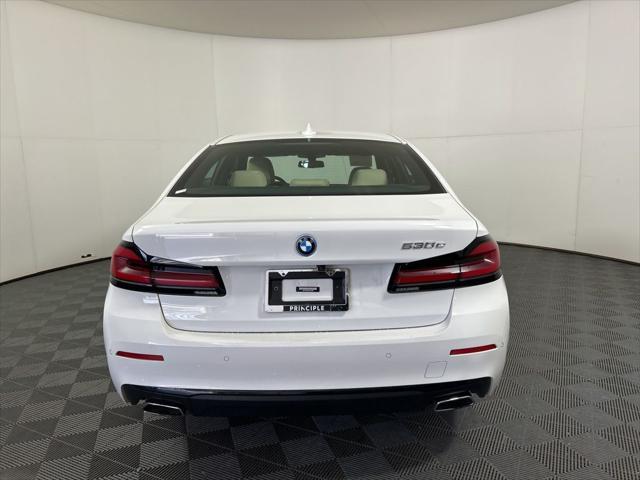 used 2023 BMW 530e car, priced at $39,562