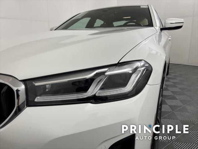 used 2023 BMW 530e car, priced at $38,962