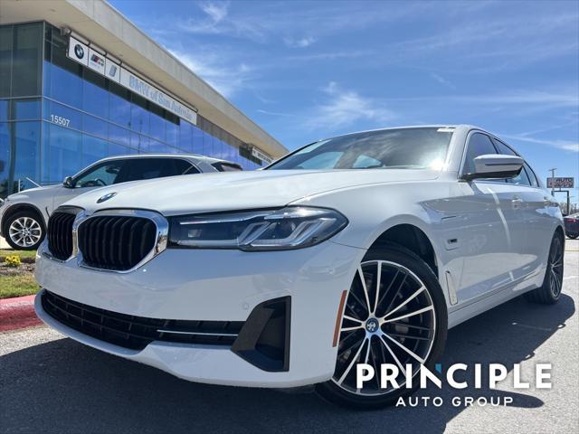 used 2023 BMW 530e car, priced at $38,962