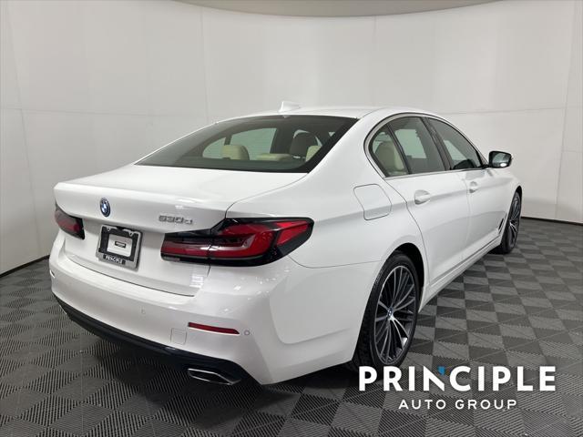 used 2023 BMW 530e car, priced at $38,962