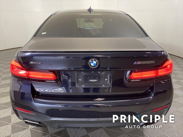 used 2022 BMW M550 car, priced at $52,562