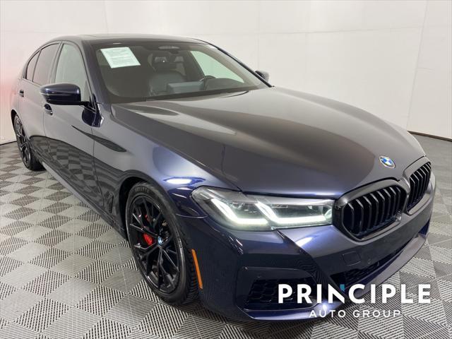 used 2022 BMW M550 car, priced at $52,562