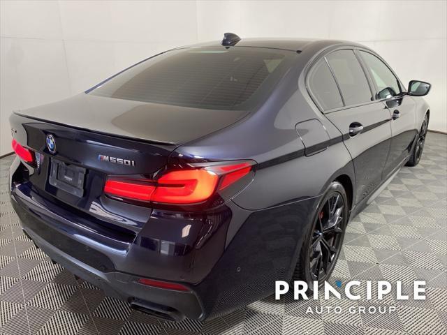 used 2022 BMW M550 car, priced at $52,562