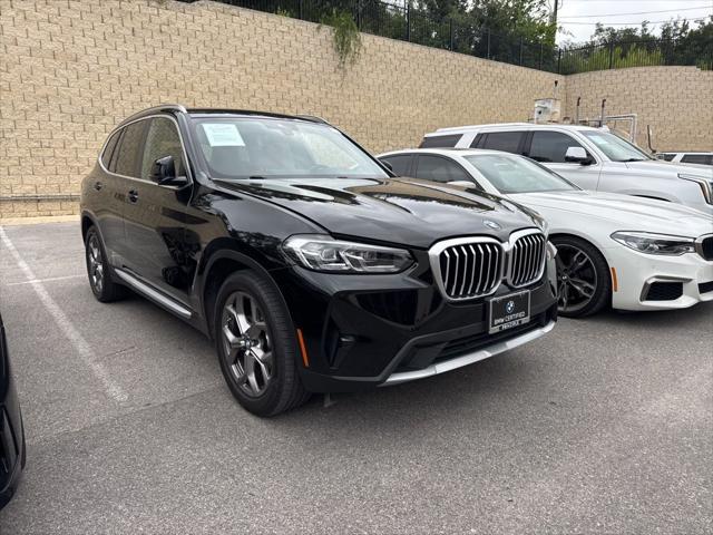 used 2022 BMW X3 car, priced at $34,262