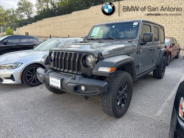 used 2020 Jeep Wrangler Unlimited car, priced at $25,462