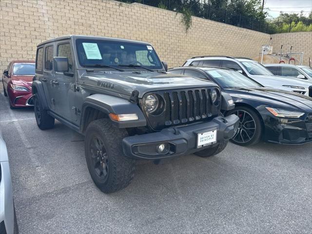 used 2020 Jeep Wrangler Unlimited car, priced at $25,462