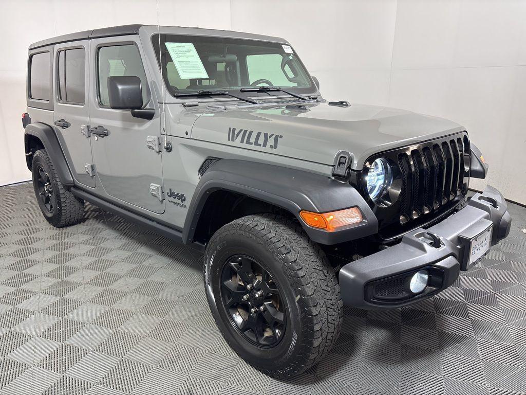 used 2020 Jeep Wrangler Unlimited car, priced at $23,562