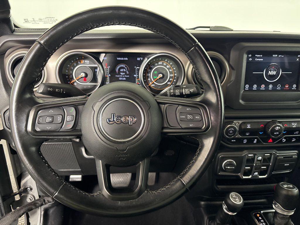 used 2020 Jeep Wrangler Unlimited car, priced at $23,562