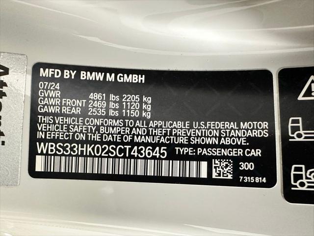 new 2025 BMW M4 car, priced at $121,075
