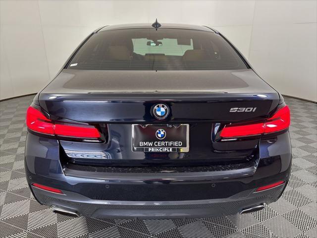 used 2022 BMW 530 car, priced at $37,962