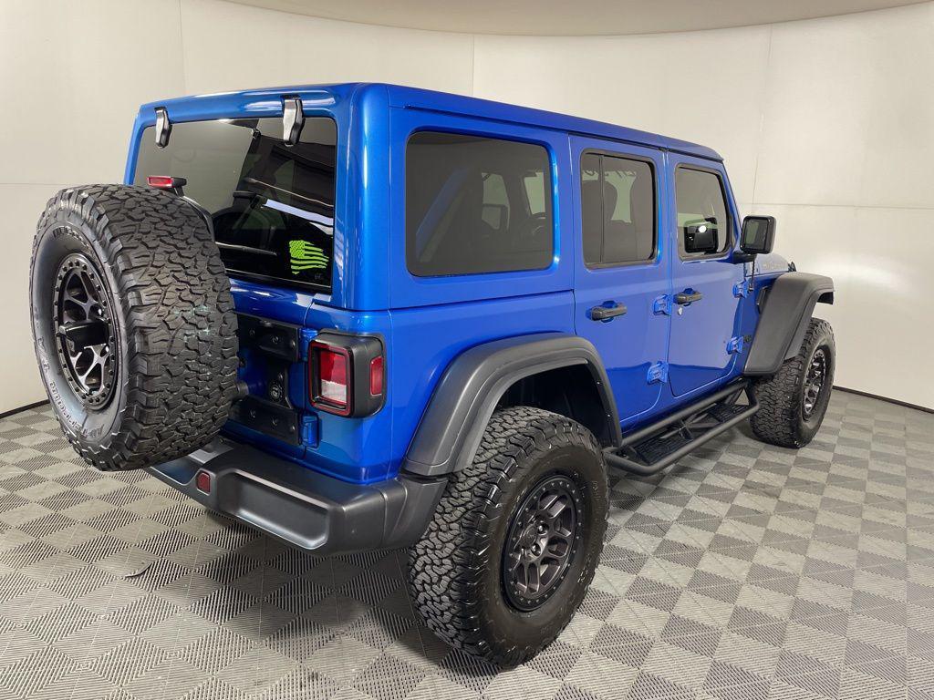 used 2022 Jeep Wrangler Unlimited car, priced at $38,262