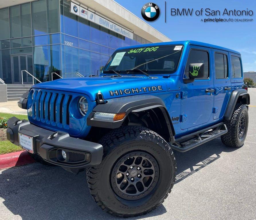 used 2022 Jeep Wrangler Unlimited car, priced at $38,262