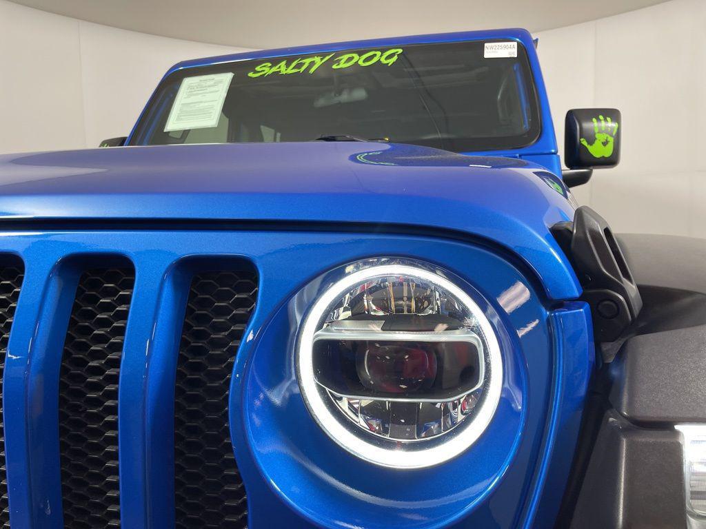 used 2022 Jeep Wrangler Unlimited car, priced at $38,262