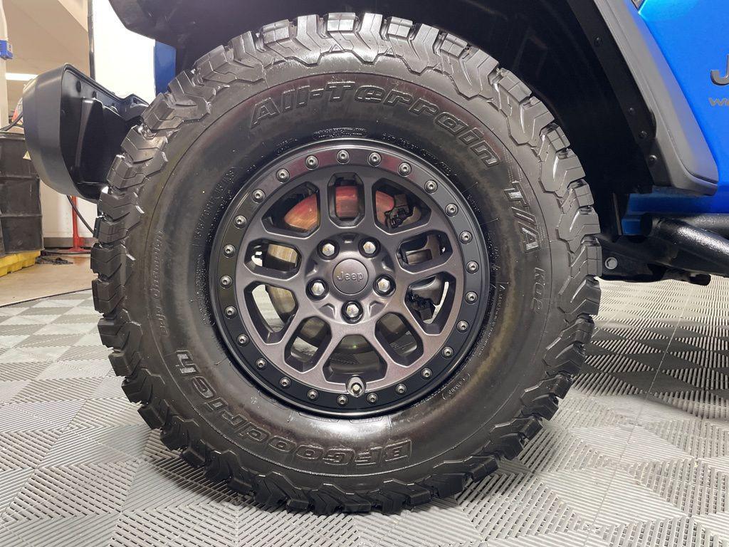 used 2022 Jeep Wrangler Unlimited car, priced at $38,262