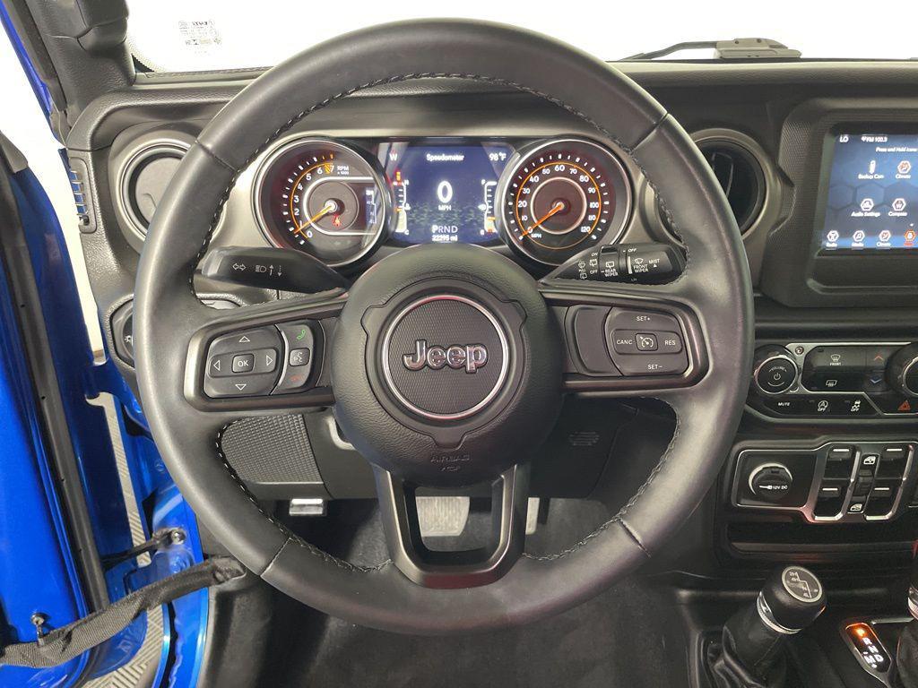 used 2022 Jeep Wrangler Unlimited car, priced at $38,262