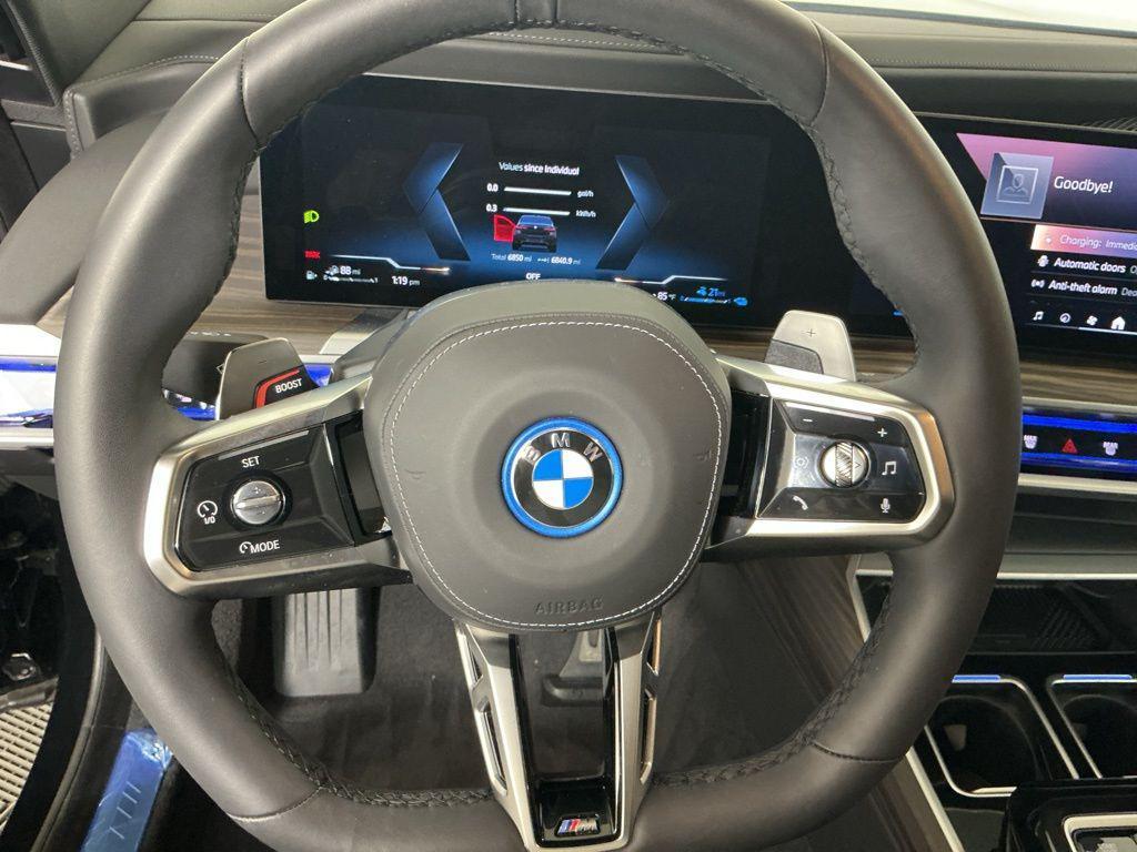 used 2025 BMW 750e car, priced at $101,962