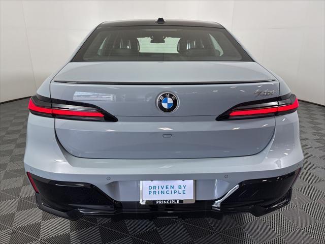 new 2025 BMW 740 car, priced at $102,635