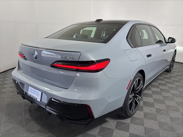 new 2025 BMW 740 car, priced at $102,635