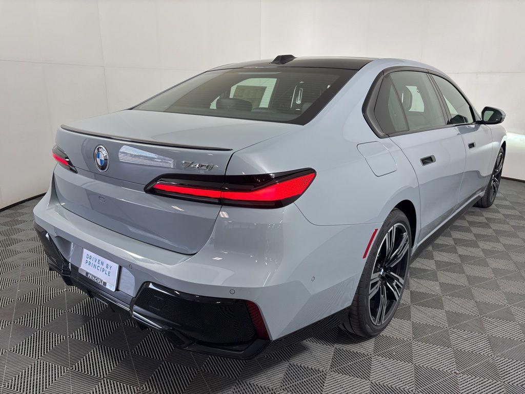 new 2025 BMW 740 car, priced at $102,635