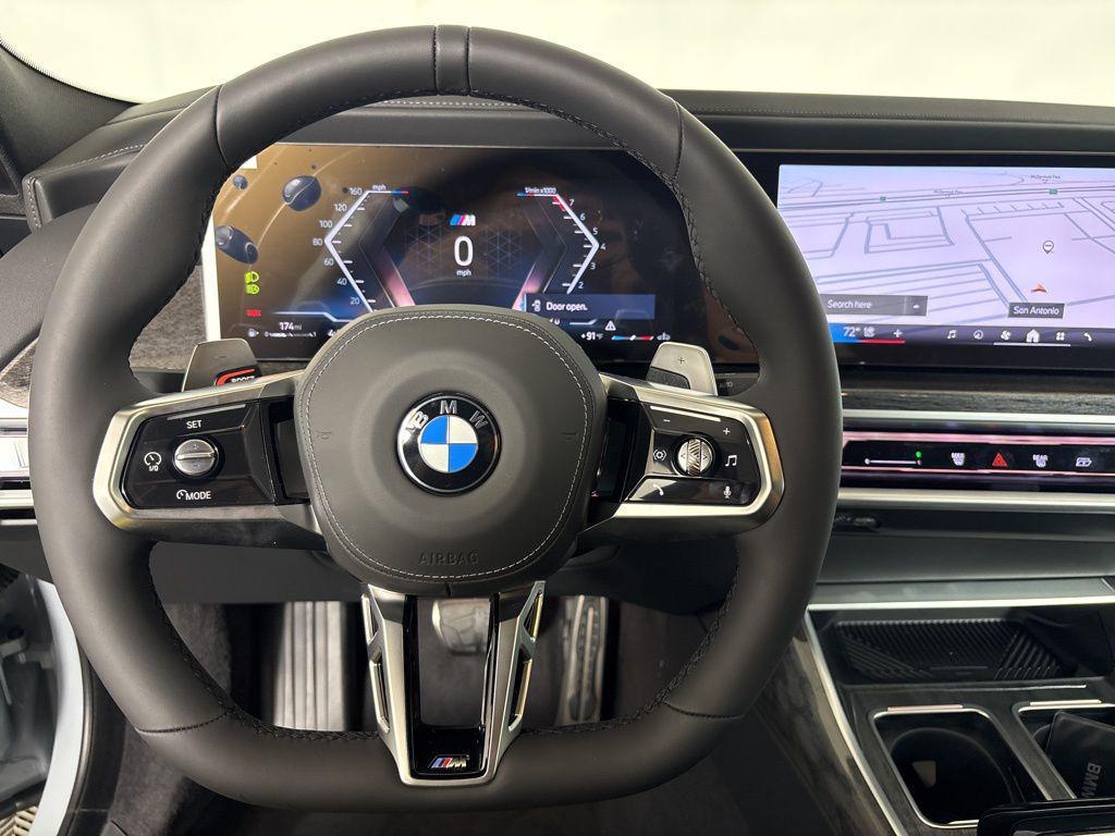 new 2025 BMW 740 car, priced at $102,635