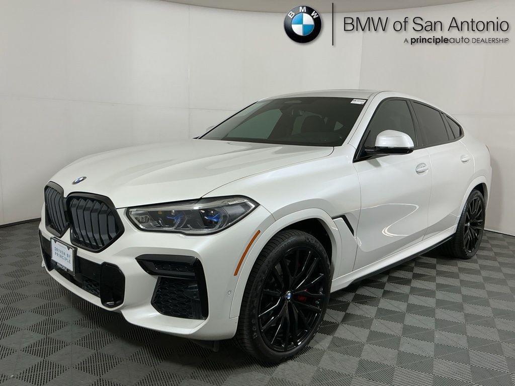 used 2022 BMW X6 car, priced at $47,262