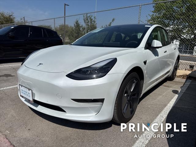 used 2022 Tesla Model 3 car, priced at $27,962