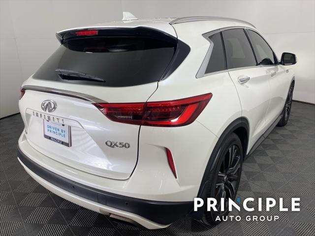 used 2021 INFINITI QX50 car, priced at $20,762