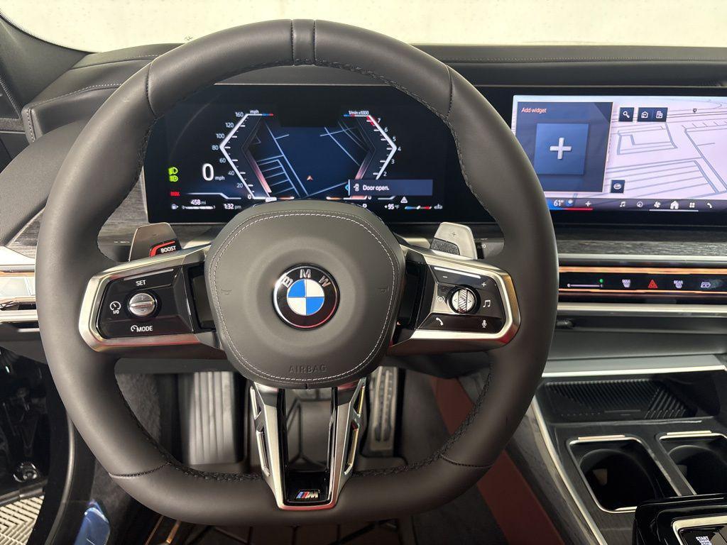 new 2025 BMW 740 car, priced at $104,985