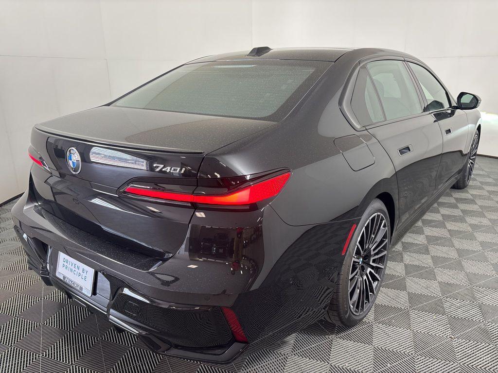 new 2025 BMW 740 car, priced at $104,985