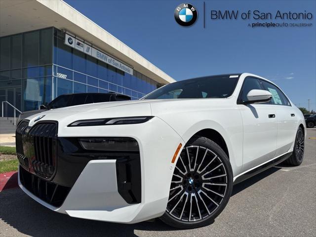 new 2025 BMW 740 car, priced at $105,635