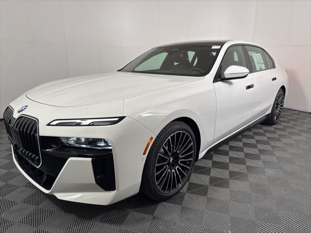 new 2025 BMW 740 car, priced at $105,635