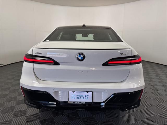 new 2025 BMW 740 car, priced at $105,635