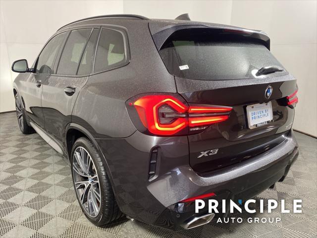 used 2022 BMW X3 car, priced at $37,462