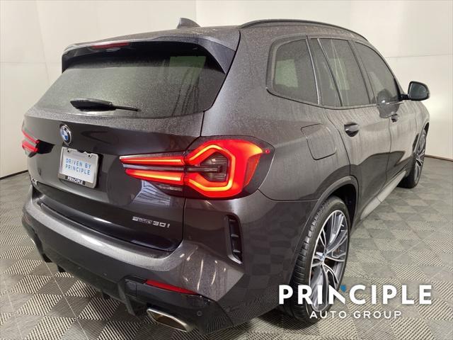 used 2022 BMW X3 car, priced at $37,462